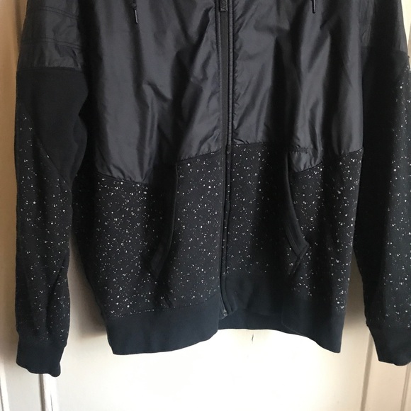 Nike Air Windbreaker Fall Jacket Men’s Black Zip Up Size XL - Picture 4 of 12